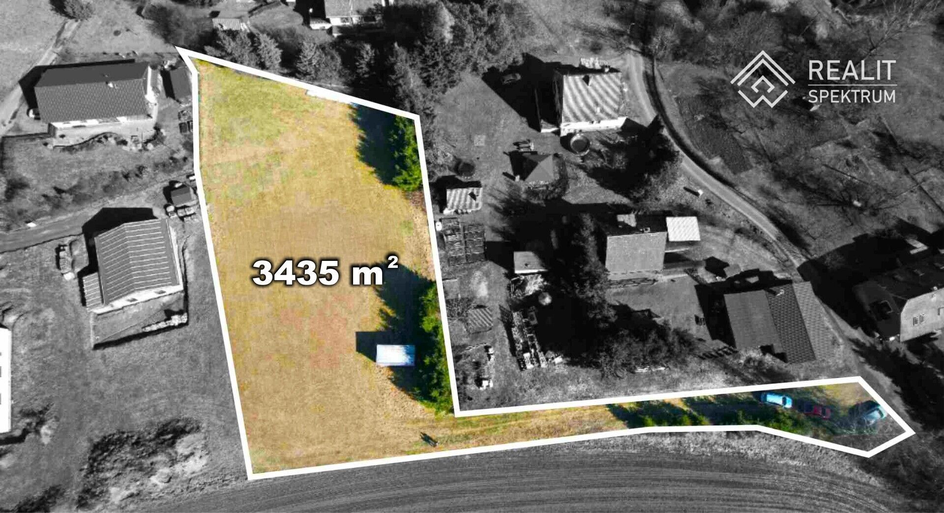 Pozemky pro bydlení, Rudoltice, 3 435 m²