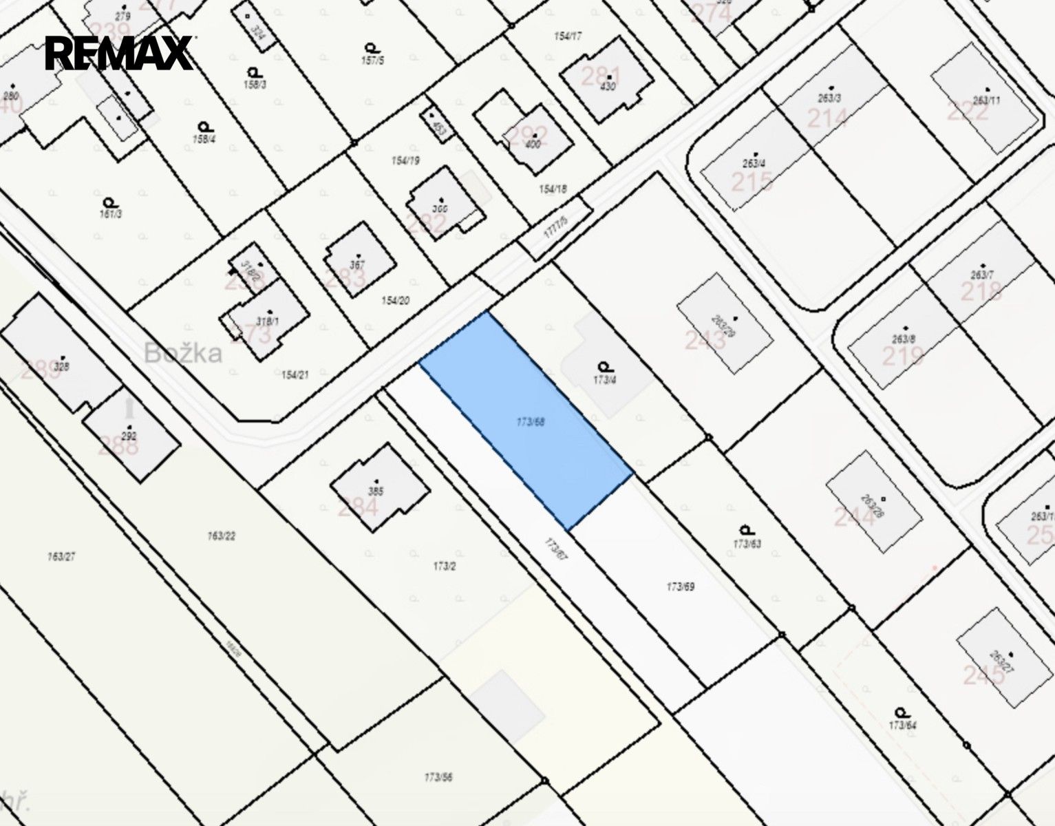 Pozemek pro bydlení · 678 m² · Přáslavice - 3