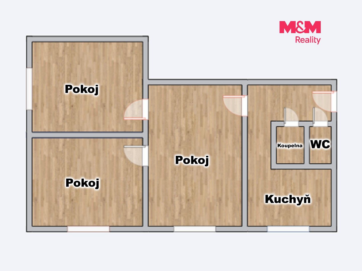 Byt 3+1 · 68 m² · Hrabinská, Český Těšín - 4