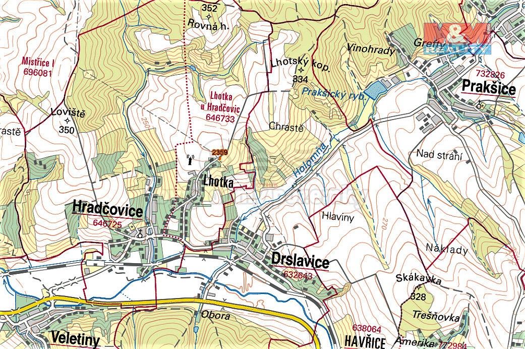 Prodej louka - Hradčovice, okres Uherské Hradiště, Zlínský kraj - 5