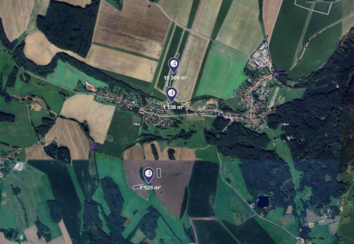 Zemědělský pozemek · 12 661 m² · Perálec - 3