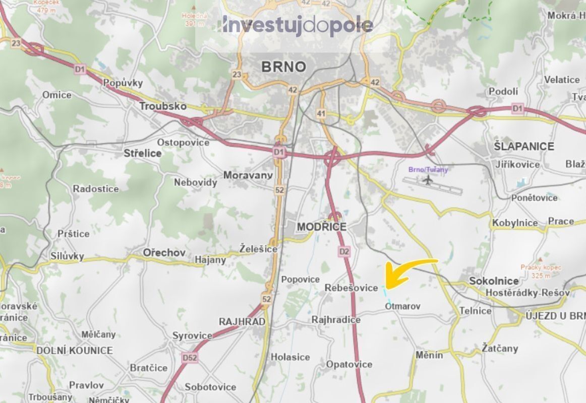 Pozemek pro bydlení · Měnín, 664 57 - 3