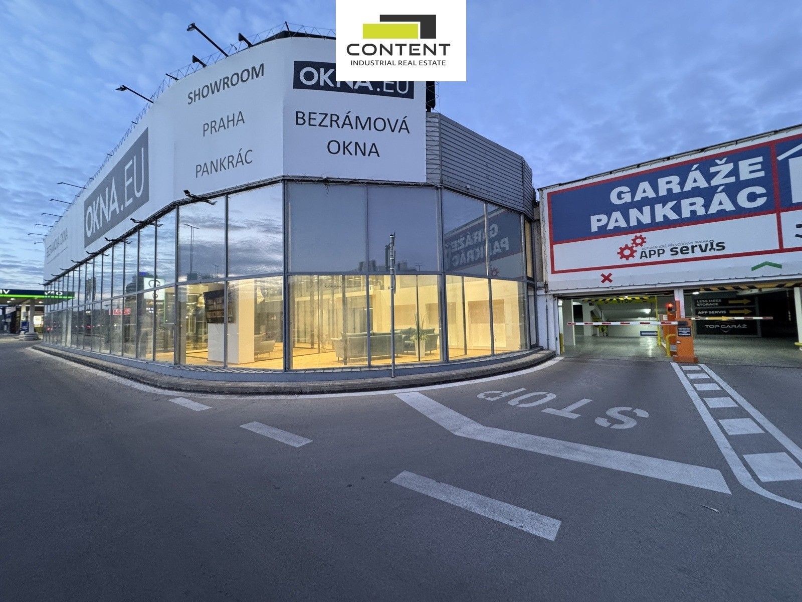 Obchodní prostory, Na křivině, Praha, 1 000 m²