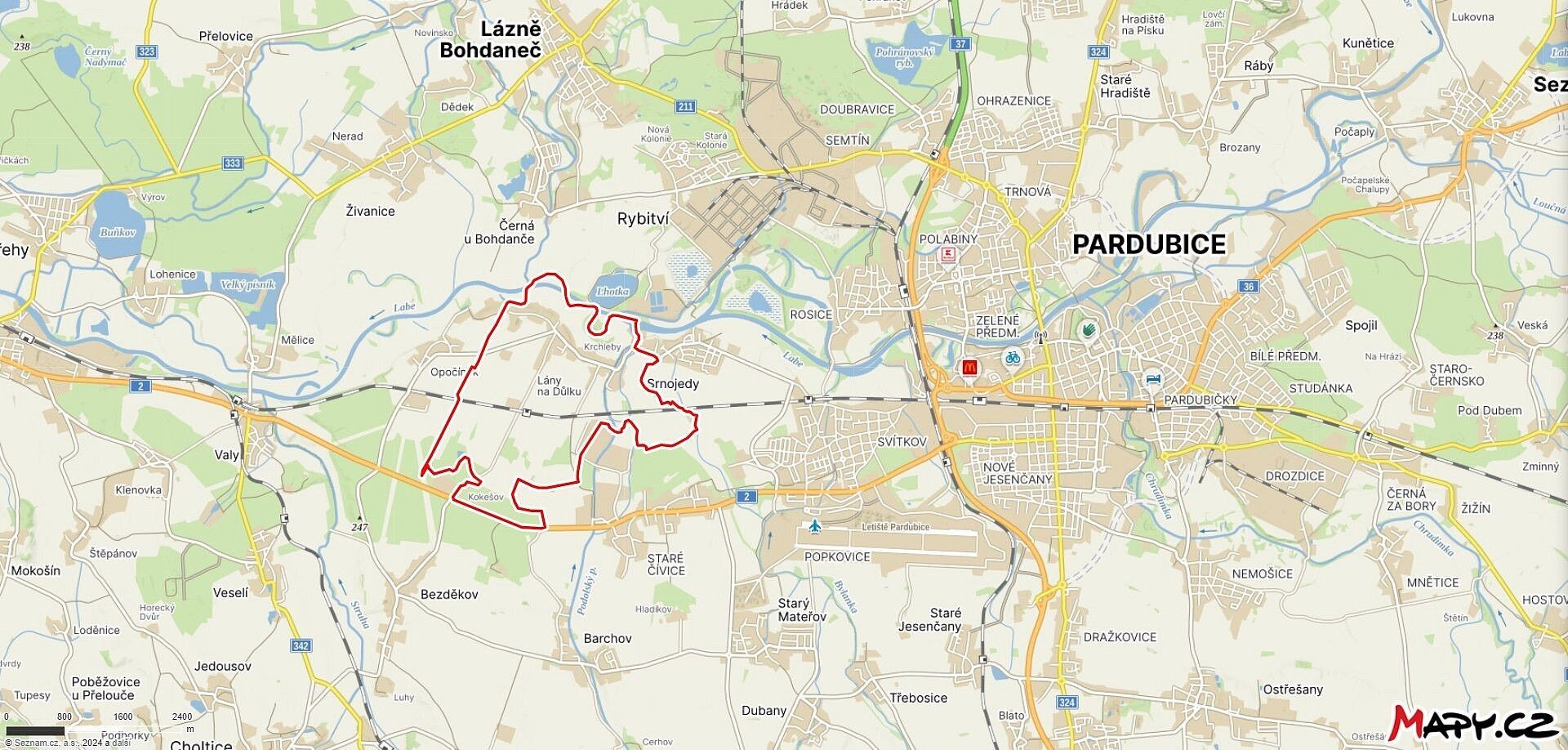 Prodej pozemek pro bydlení - Pardubice - Lány na Důlku, Pardubický kraj - 5