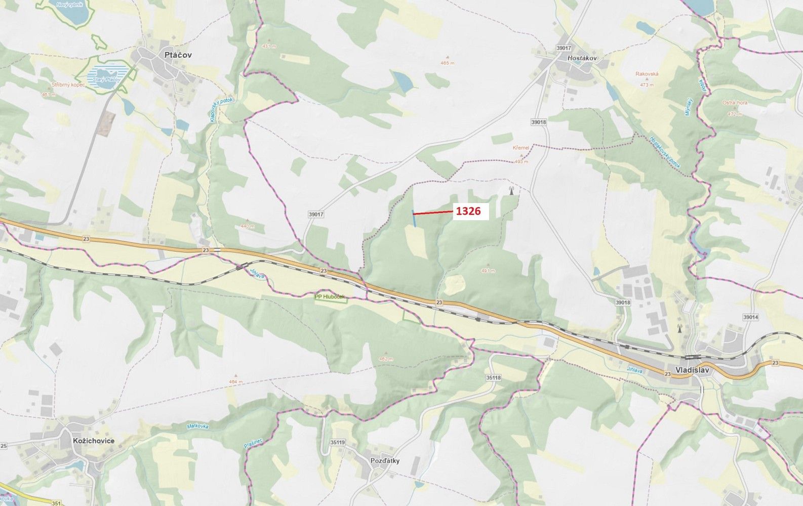 Lesy, Vladislav, okres Třebíč, Kraj Vysočina - 1