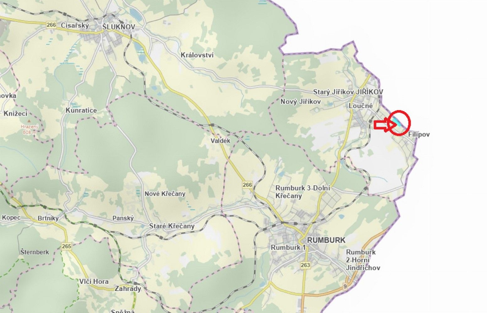 Prodej louka - Jiříkov - Bezvěrov - 5