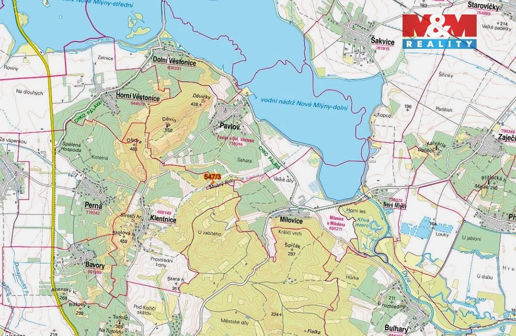 Prodej pozemek pro bydlení - Mikulov na Moravě, 692 01