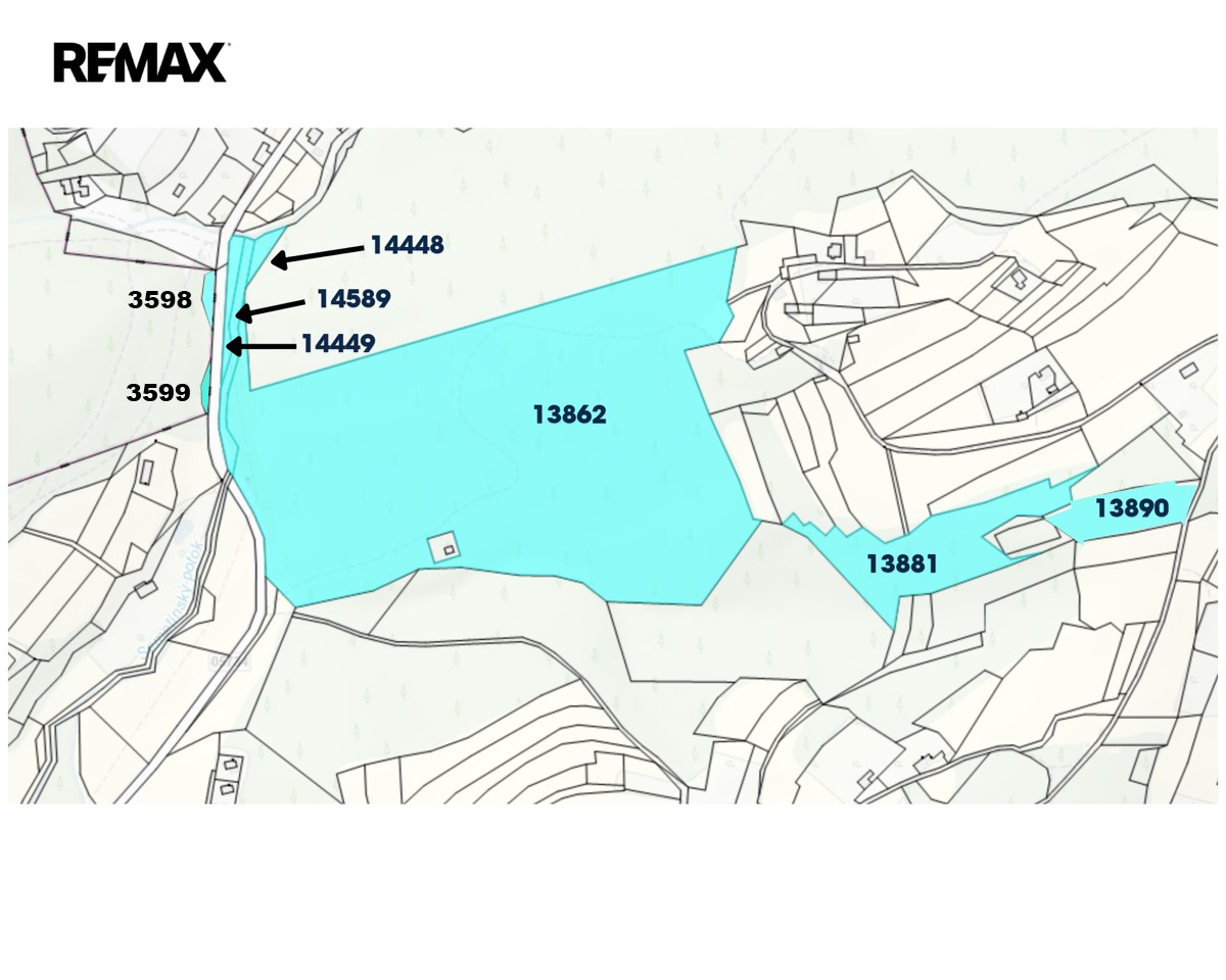 Lesy, Vsetín, 50 199 m²