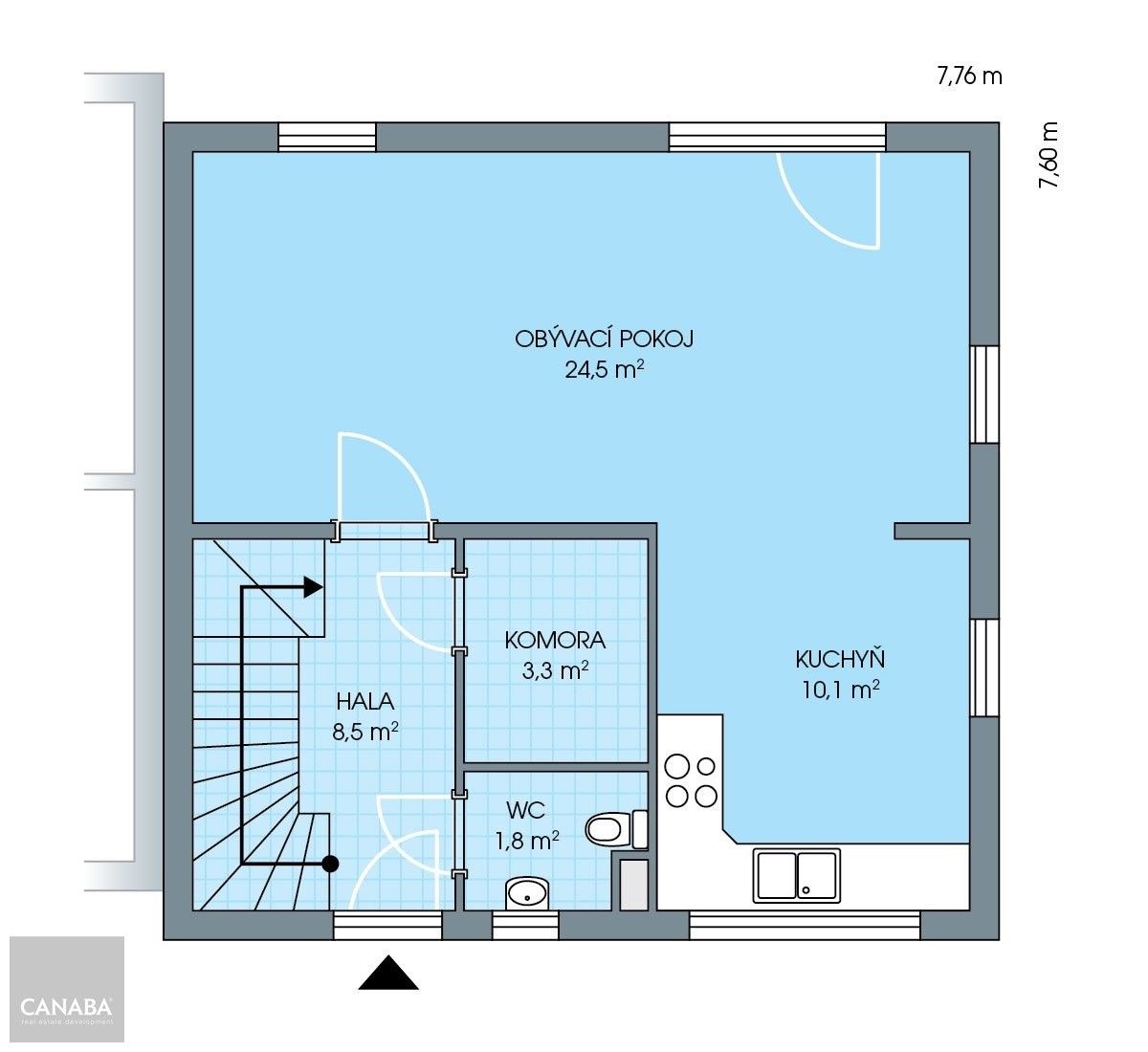 Prodej rodinný dům - Nehvizdy, 108 m²