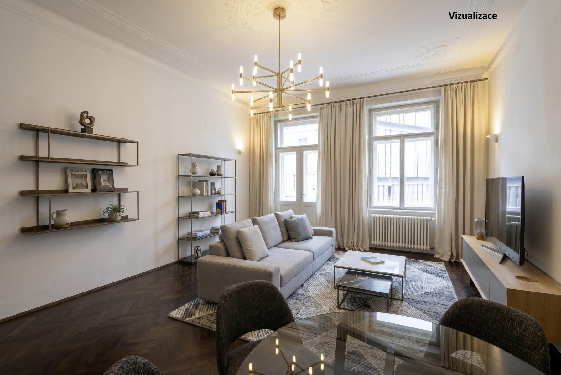 Byt 4+1 · 139 m² · Králodvorská, Praha - 4