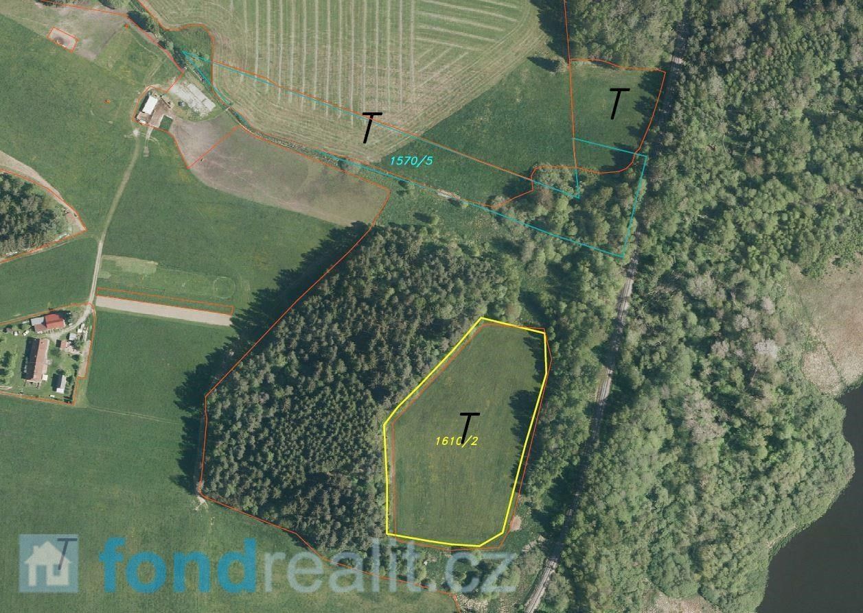 Prodej zemědělský pozemek - Hůrka, Horní Planá, 22 308 m²