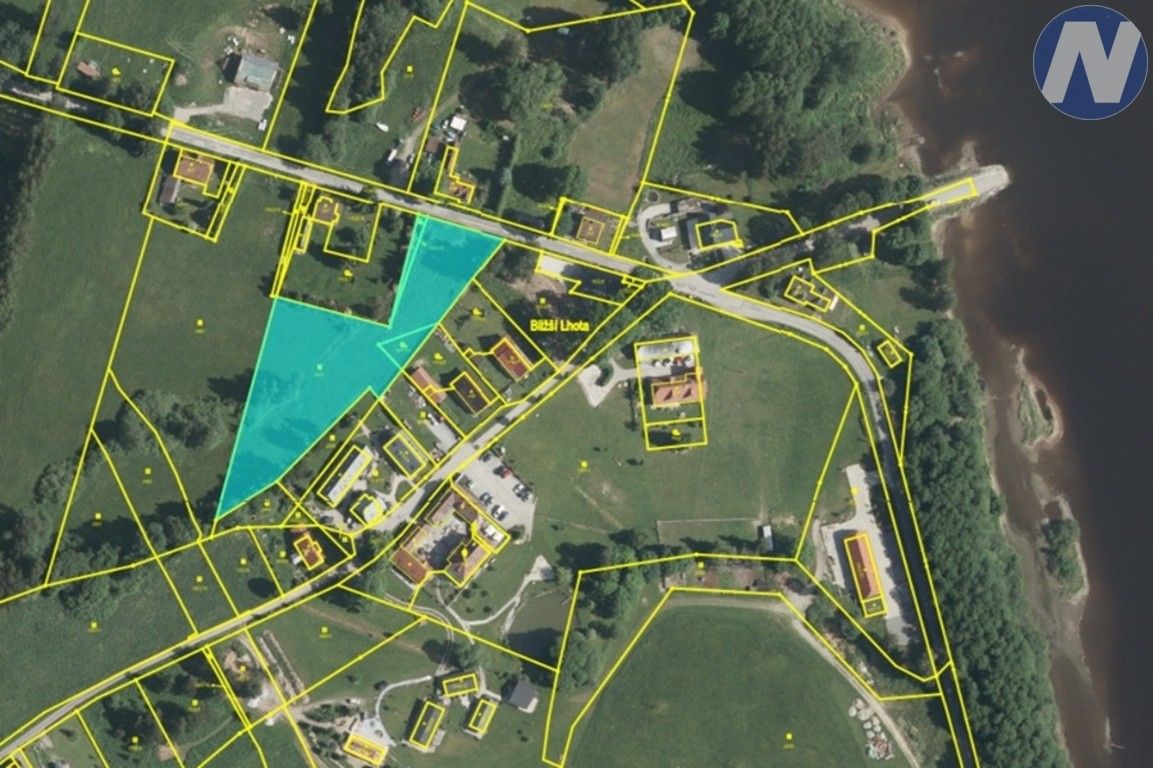 Pozemky pro bydlení, Horní Planá, 4 957 m² - 2