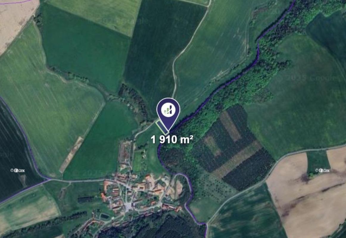 Prodej louka - Hlohovice, 955 m²