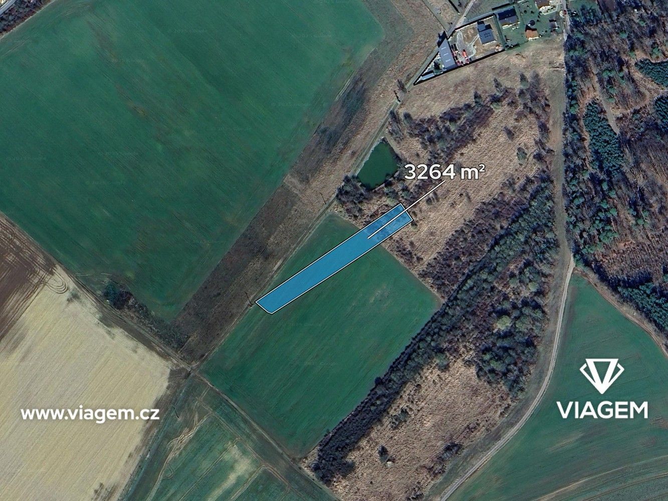 Zemědělské pozemky, Oleška, okres Praha-východ - 2