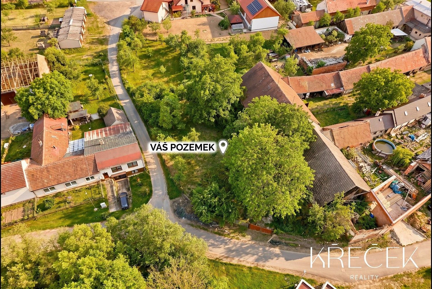 Pozemek pro bydlení · Nové Syrovice - Krnčice, okres Třebíč, Kraj Vysočina - 4