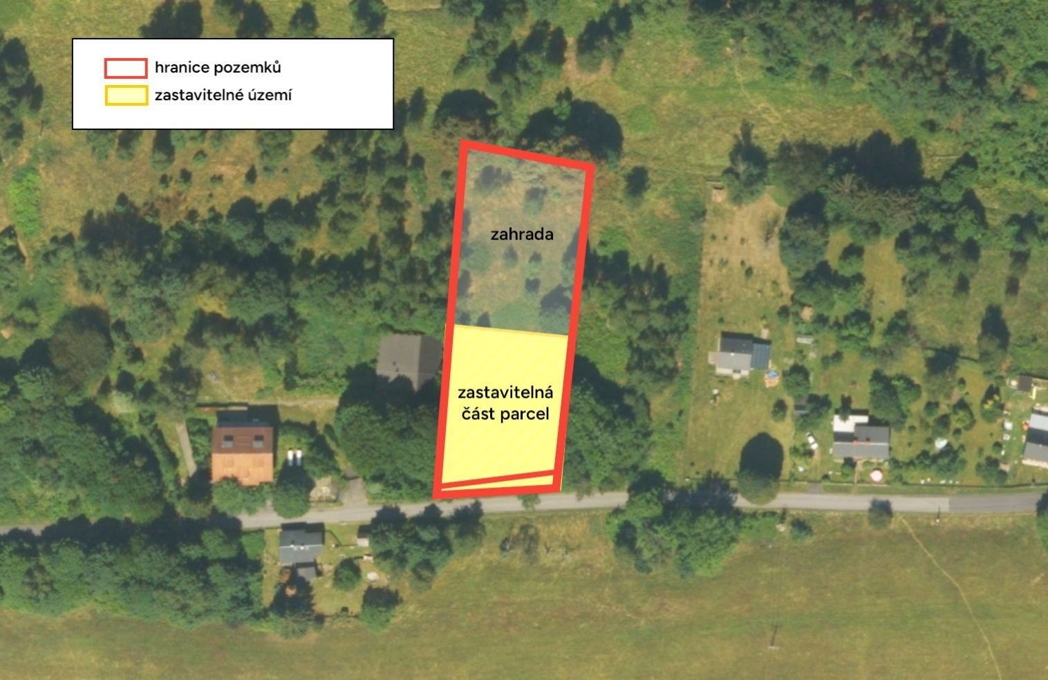 Pozemky pro bydlení, Salmov, Mikulášovice