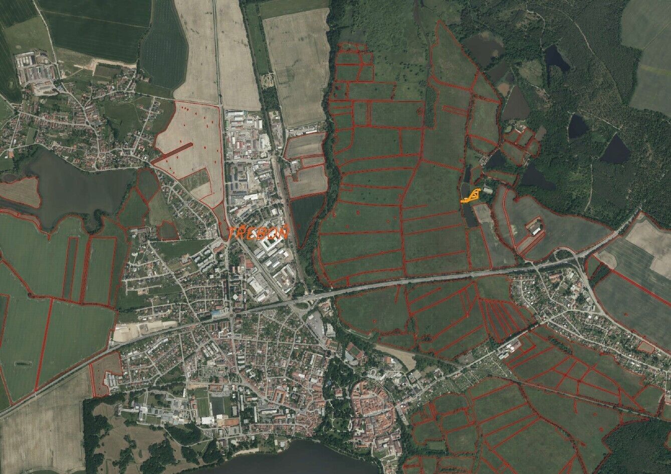 Ostatní, Třeboň II, 2 756 m² - 2