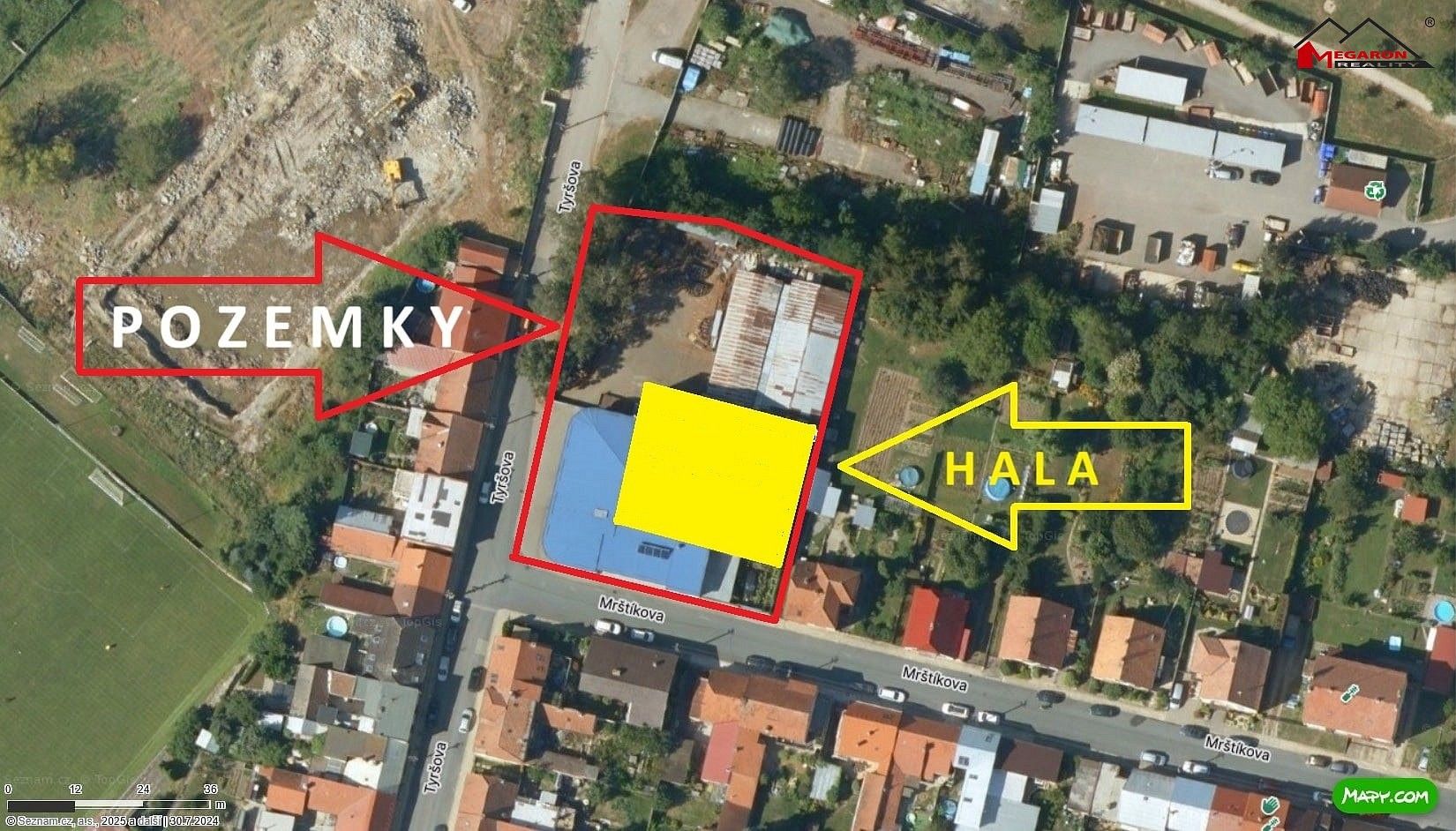 Výrobní prostory, Rosice, okres Brno-venkov, Jihomoravský kraj, 645 m² - 1