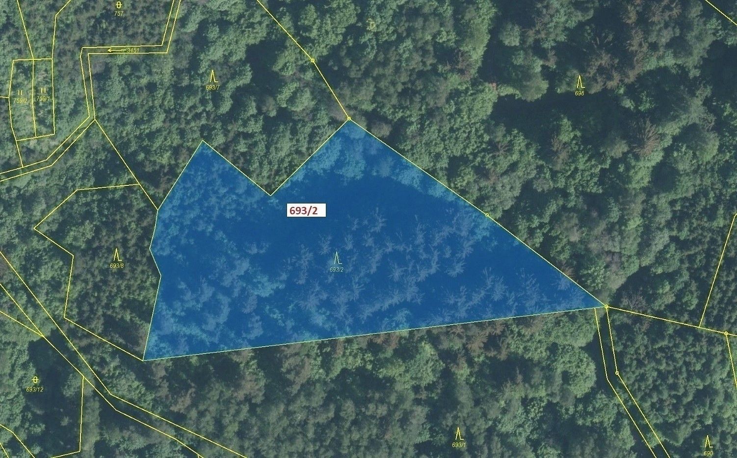 Prodej les - Lačnov, okres Vsetín, Zlínský kraj - 2
