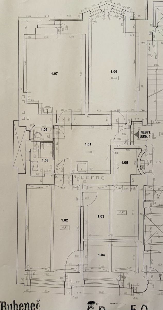 Pronájem byt 3+1 - Korunovační, Praha - Bubeneč, 87 m² - 5
