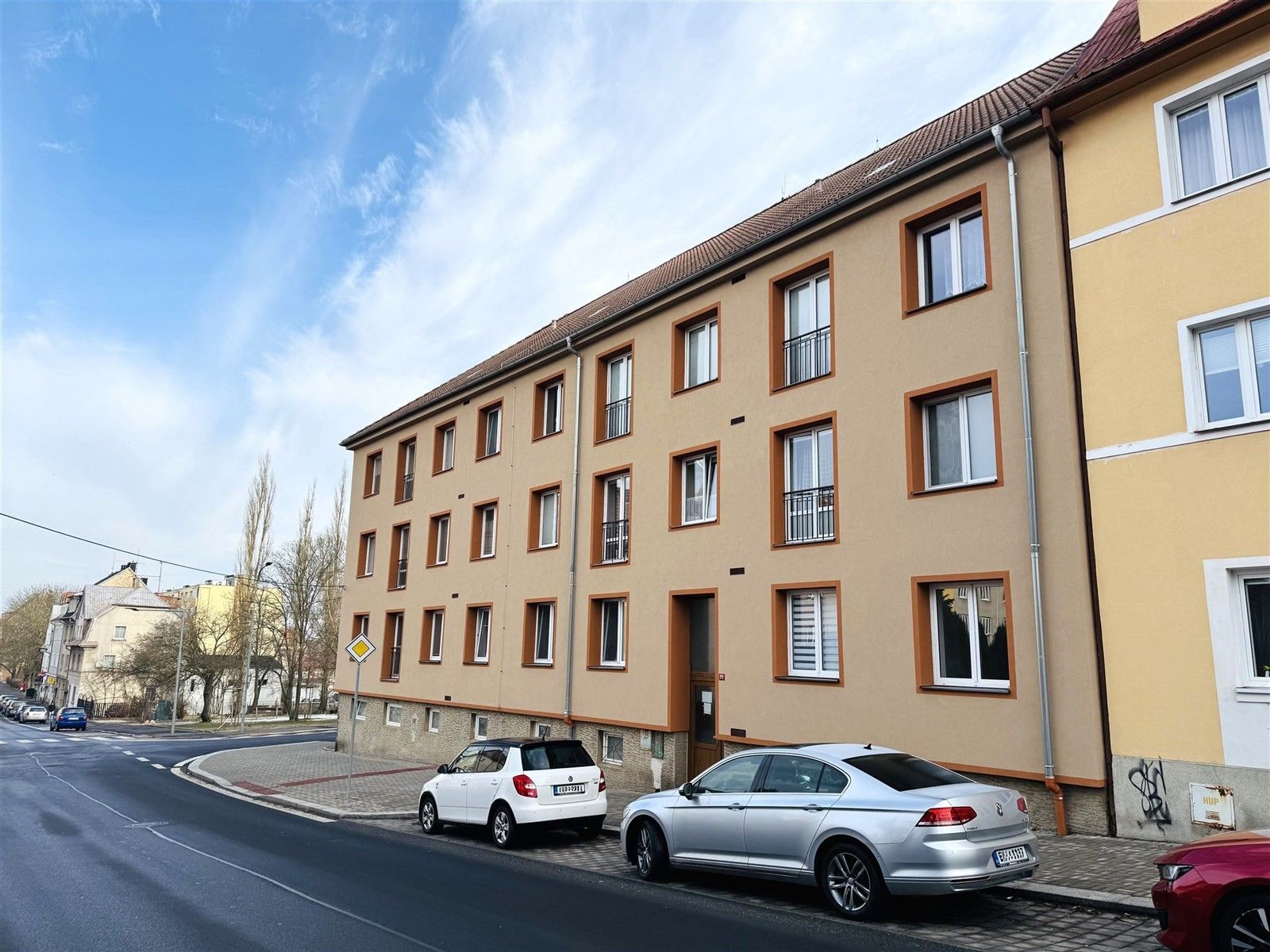 Pronájem byt 2+kk - Valdštejnova 1155, Cheb, 44 m²