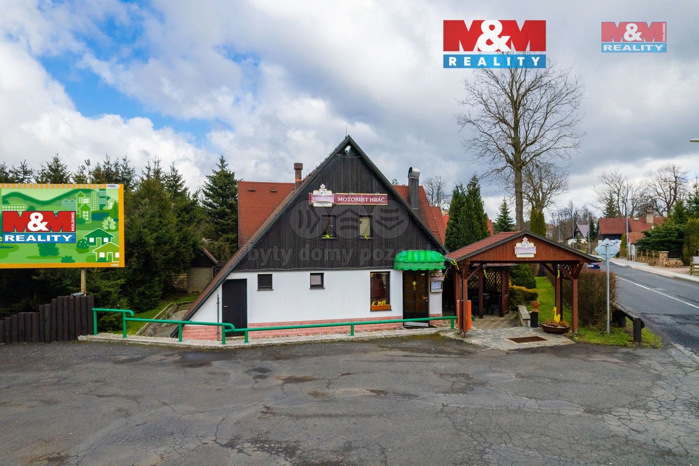 Restaurace, Tisá, 210 m² - 1