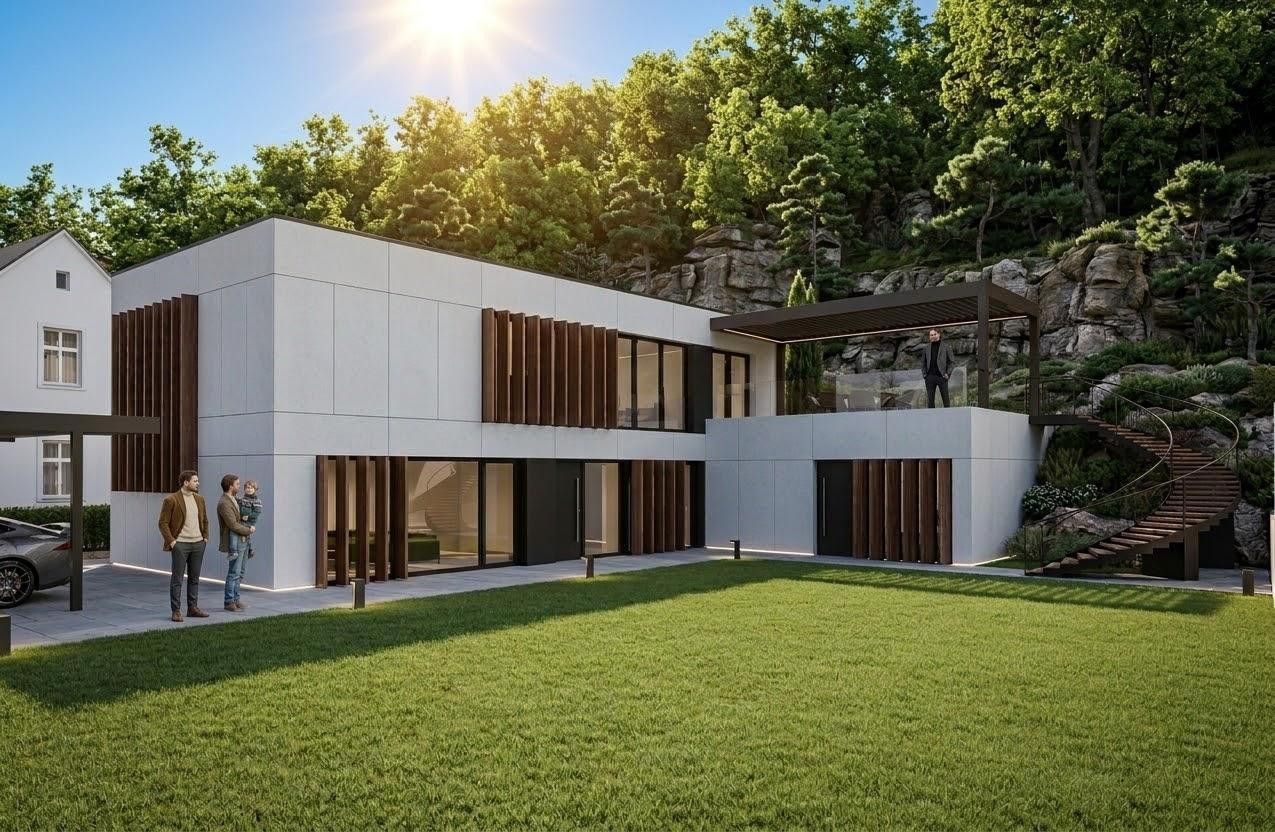 Rodinné domy, U Botiče, Průhonice, 152 m² - 2