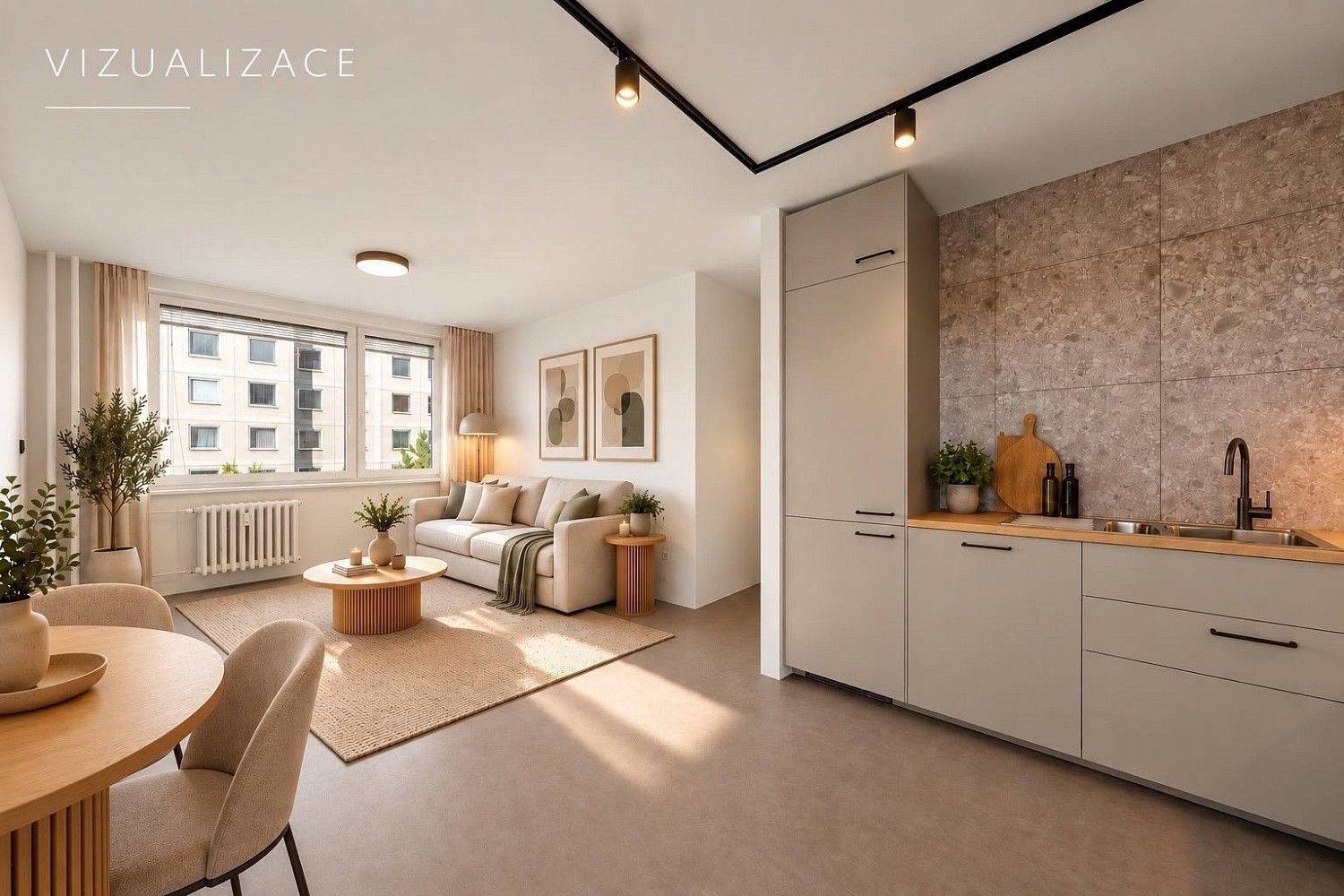 3+kk, Poljanovova, Praha 4 - Modřany, 65 m² - 1