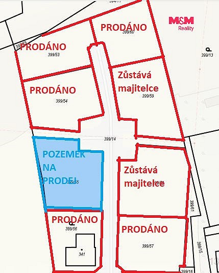 Pozemek pro bydlení · Račice, okres Litoměřice - 3