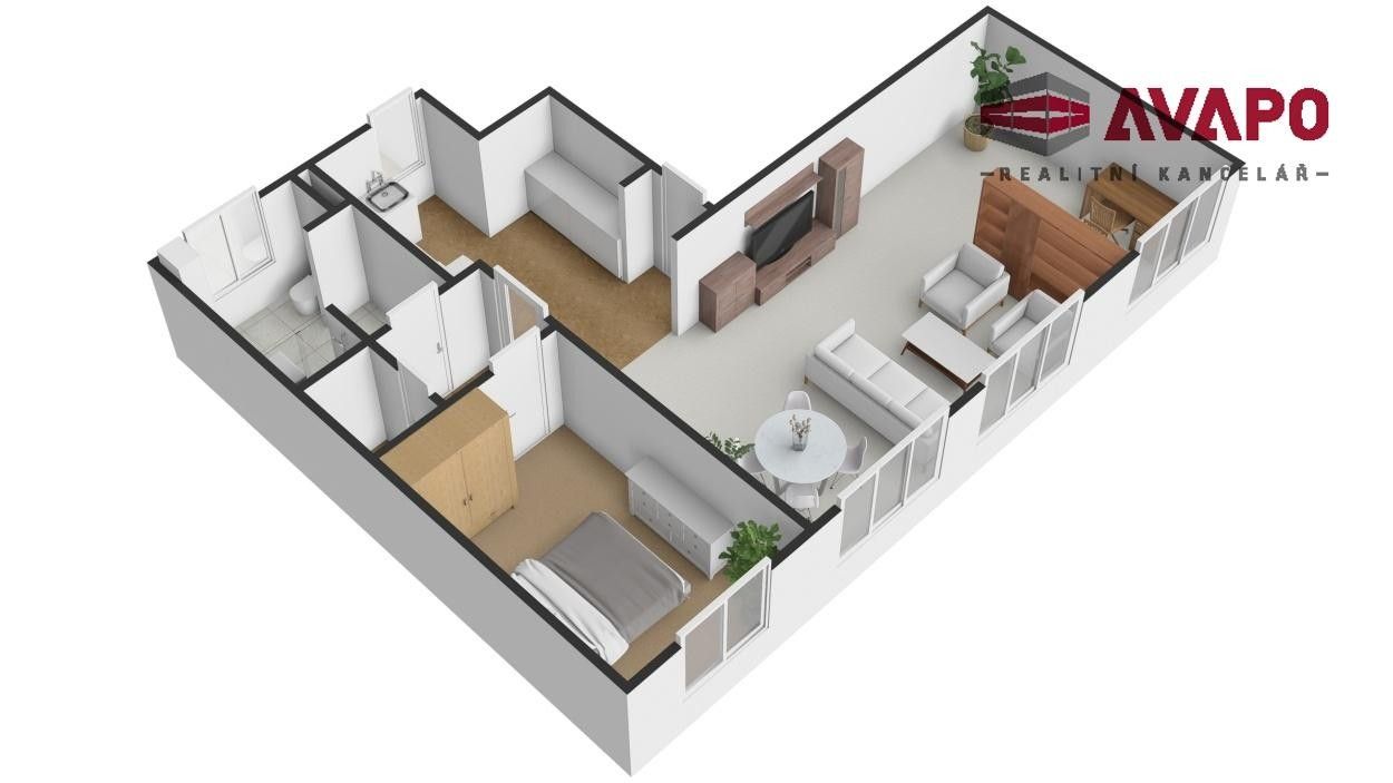 2+kk, Havlíčkova, Opava, 70 m² - 2