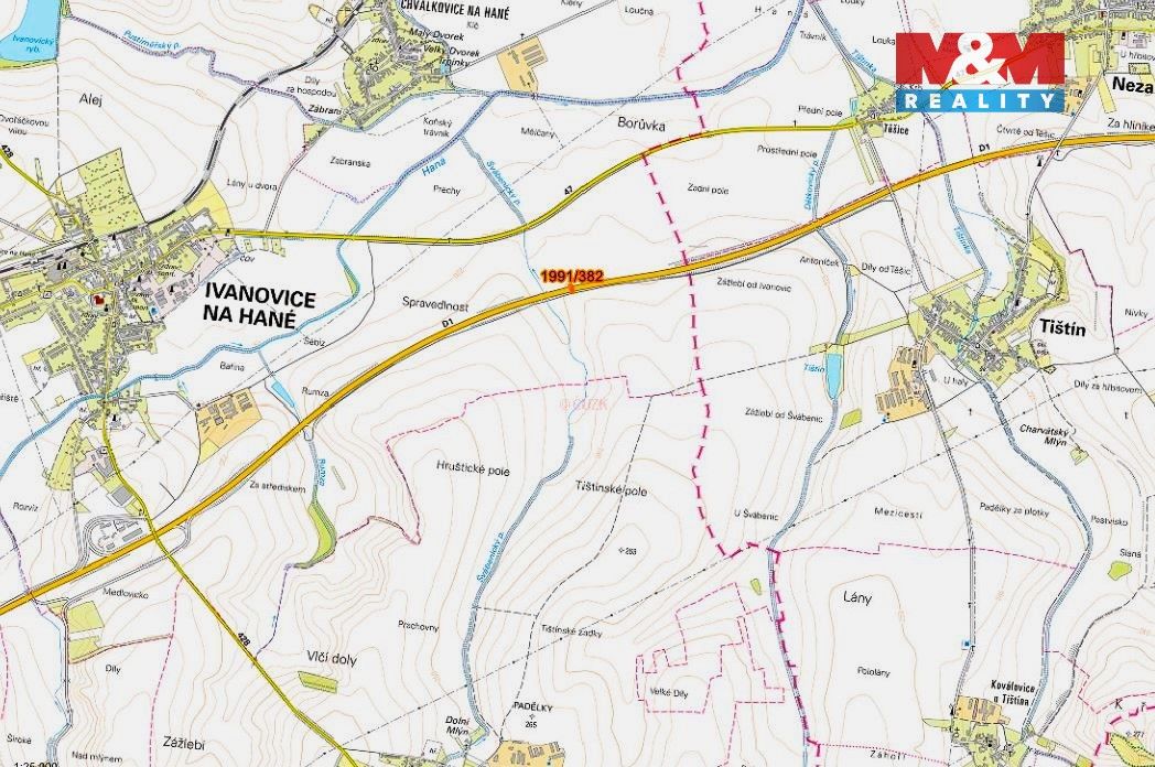 Prodej pozemek pro bydlení - Ivanovice na Hané, 683 23