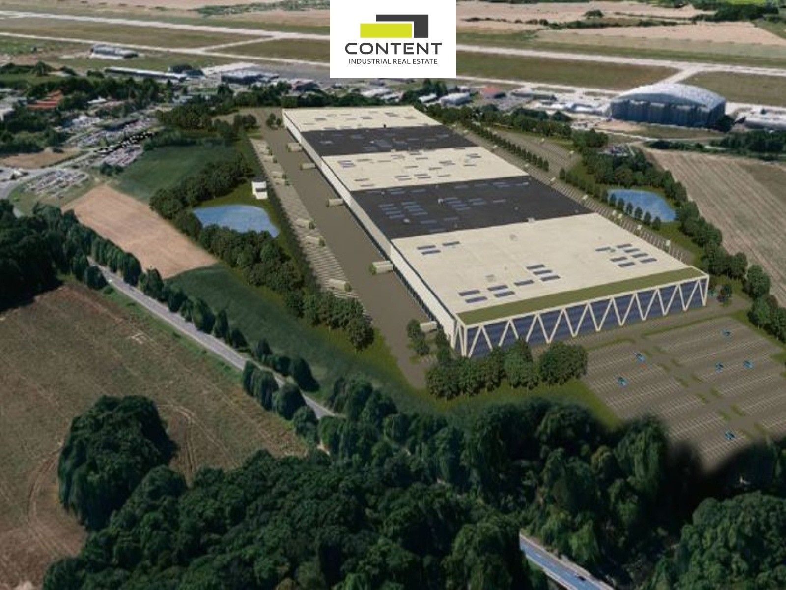 Pronájem výrobní prostory - Mošnov, 20 000 m²