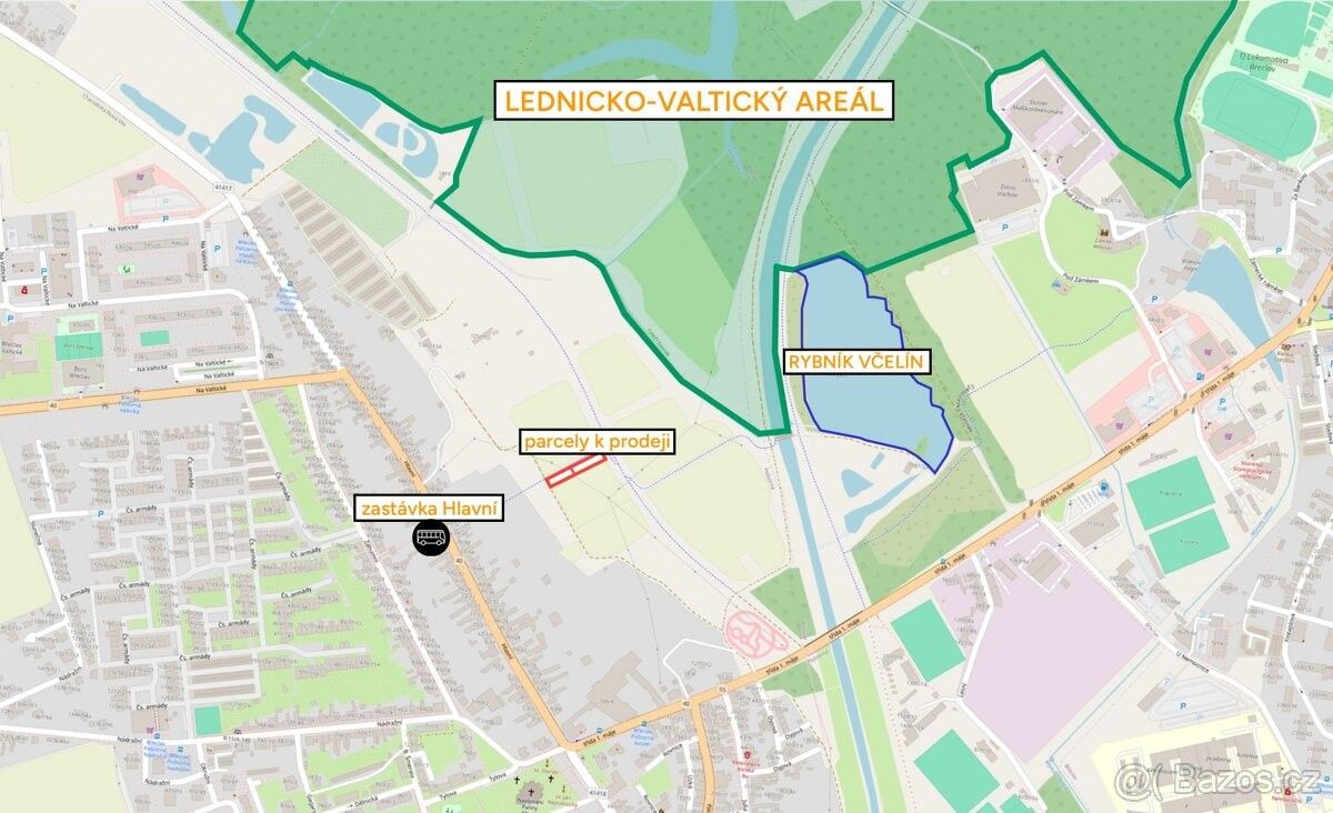 Prodej pozemek pro bydlení - Břeclav, 691 41