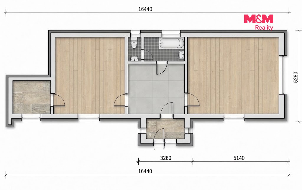 Pronájem kancelář - Valy, Plazy, 65 m² - 5