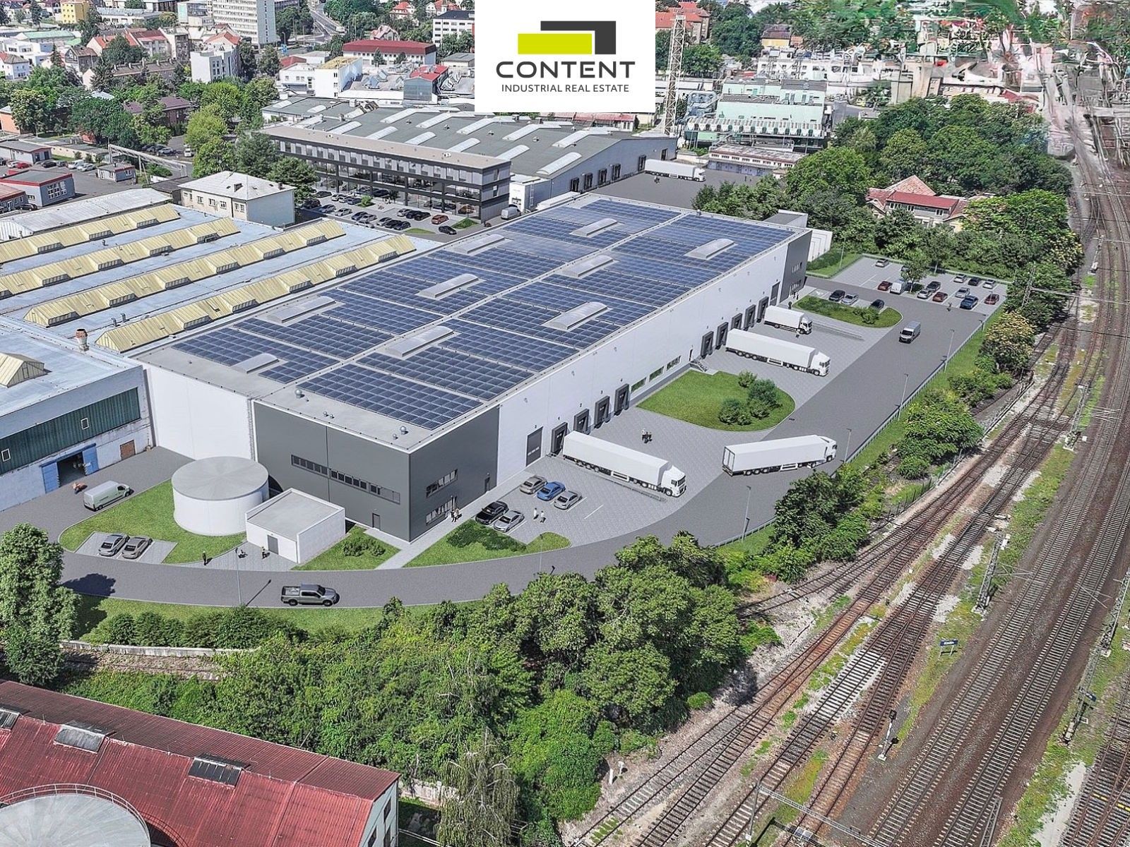 Výrobní prostory · 6 200 m² · Zengrova, Kolín - 4
