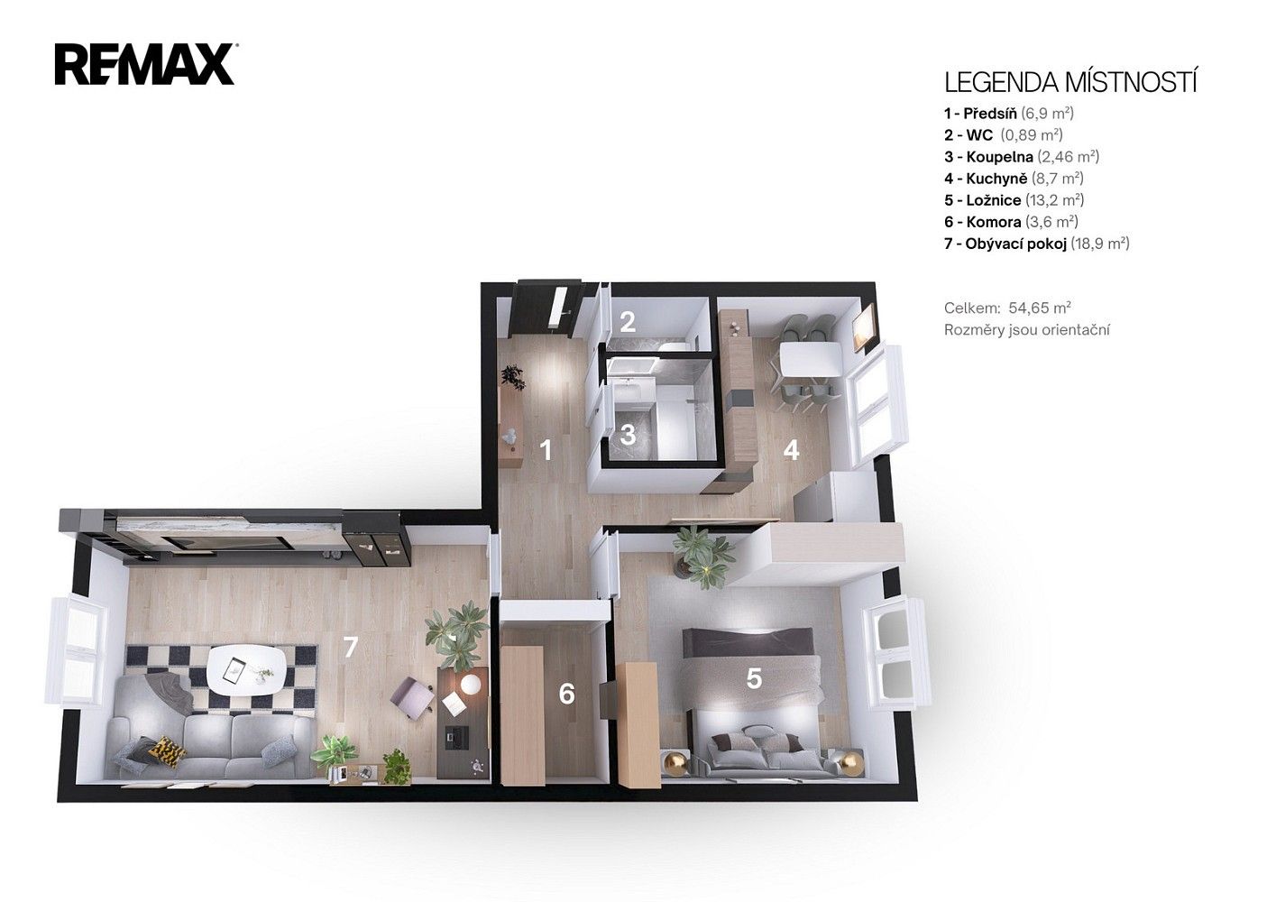 Prodej byt 2+1 - Ostrava - Moravská Ostrava, okres Ostrava-město, Moravskoslezský kraj, 55 m² - 2