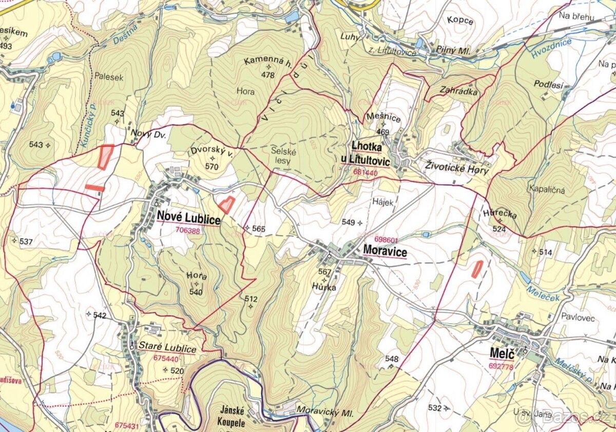 Pozemky pro bydlení, Vítkov, 749 01