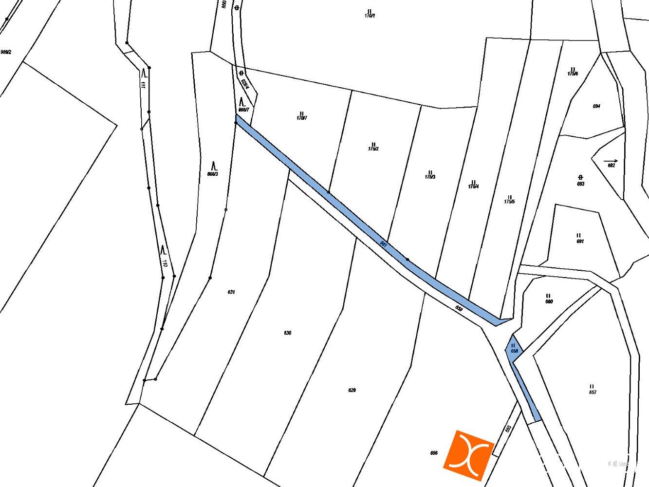 Prodej zemědělský pozemek - Hořepník, okres Pelhřimov, Kraj Vysočina - 2