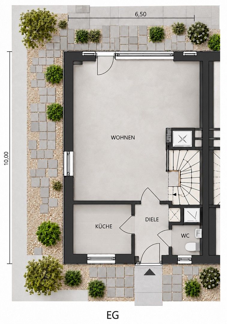 Rodinné domy, Elfenbeinweg 18 Hamburg Wellingsbüttel Hamburg 22391, 100 m² - 2