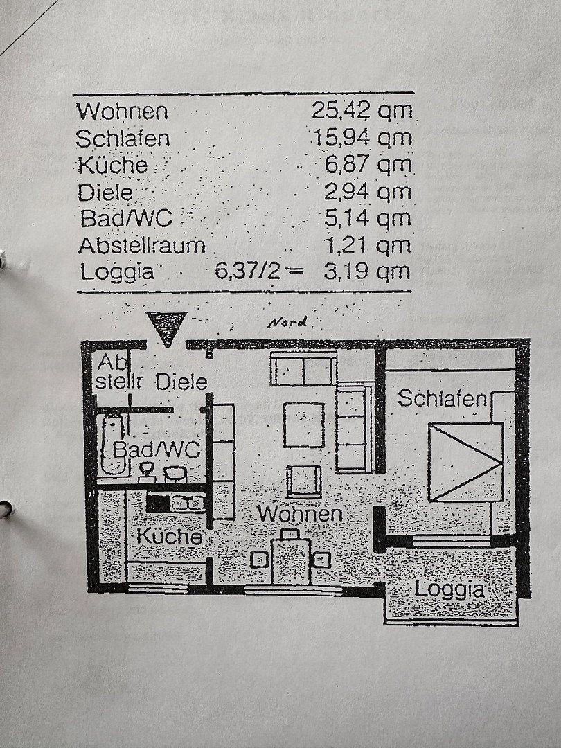 2+1, Hessenring 32 Wiesbaden Nordenstadt Hessen 65205, 62 m² - 1