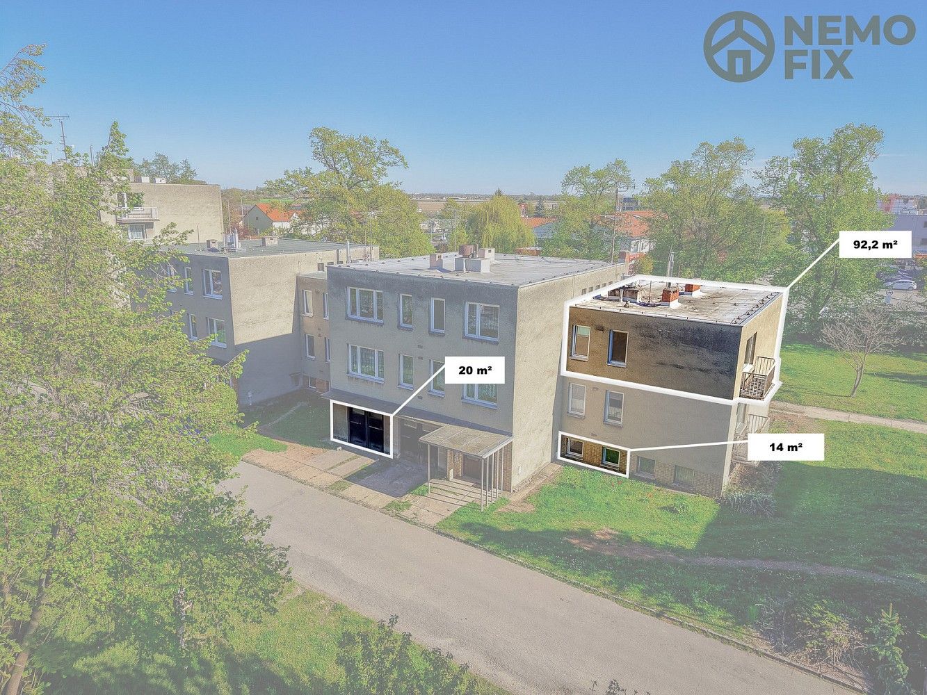 Byt 4+1 · 85 m² · U Početky, Nymburk - 3