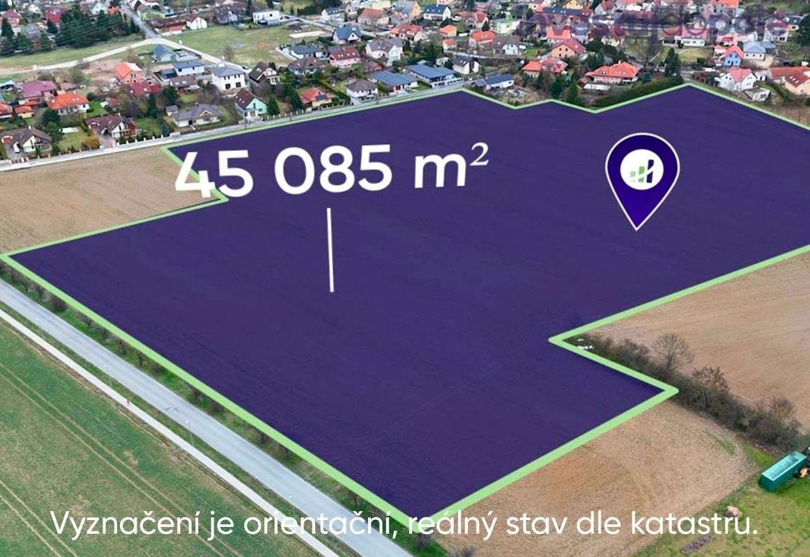 Zemědělské pozemky, Červený Újezd, 45 085 m² - 2