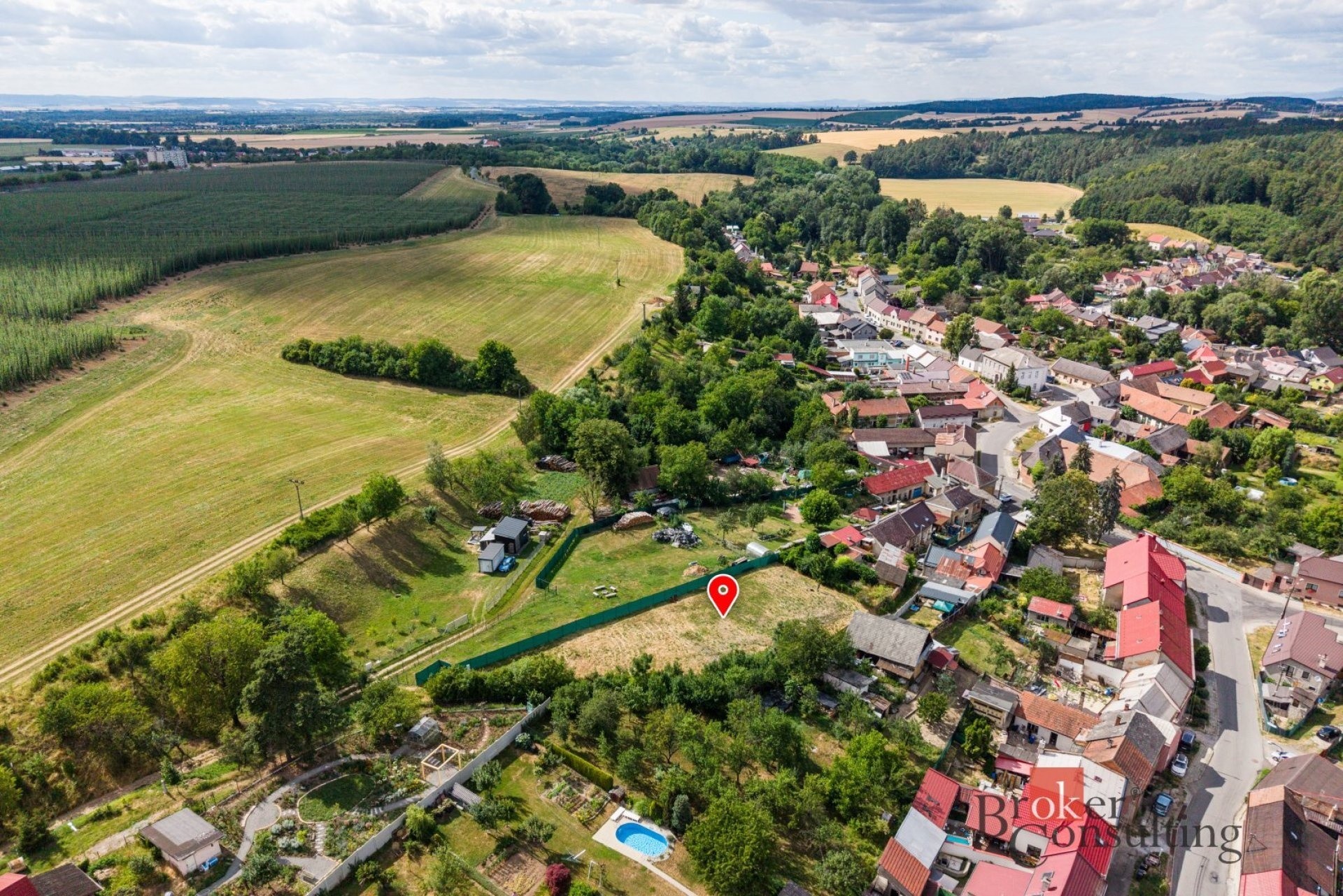 Prodej pozemek pro bydlení - Přerov XII-Žeravice, Přerov, 1 216 m² - 5