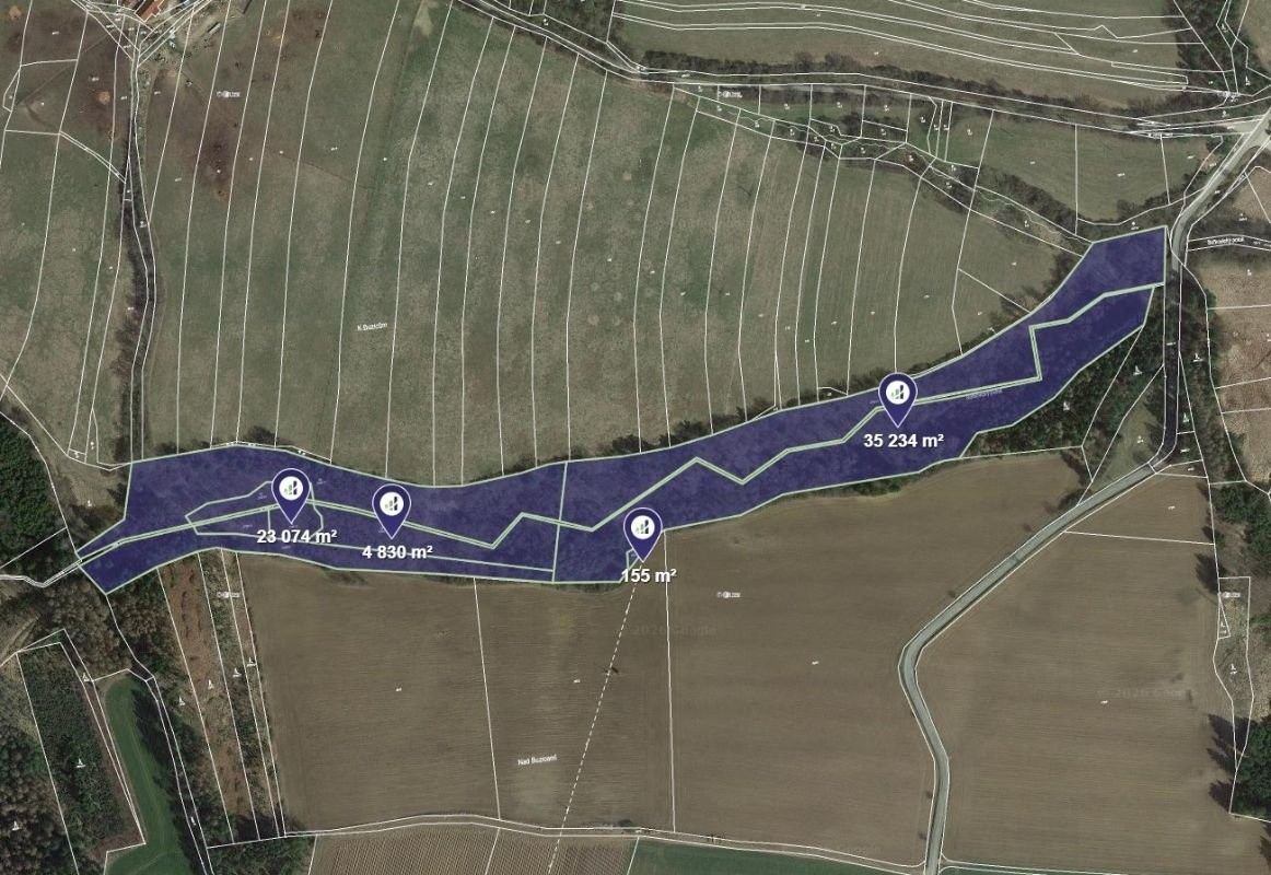 Ostatní, Kamberk, 2 201 m²