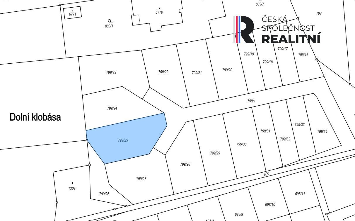 Pozemek pro bydlení · 826 m² · Chomutovská, Žatec - 3