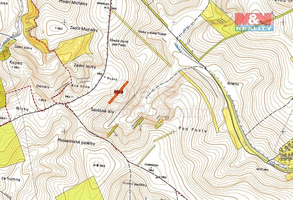 Prodej zemědělský pozemek - Šardice, okres Hodonín, Jihomoravský kraj - 5