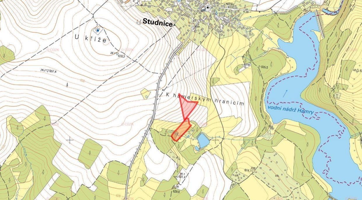 Prodej zemědělský pozemek - Studnice