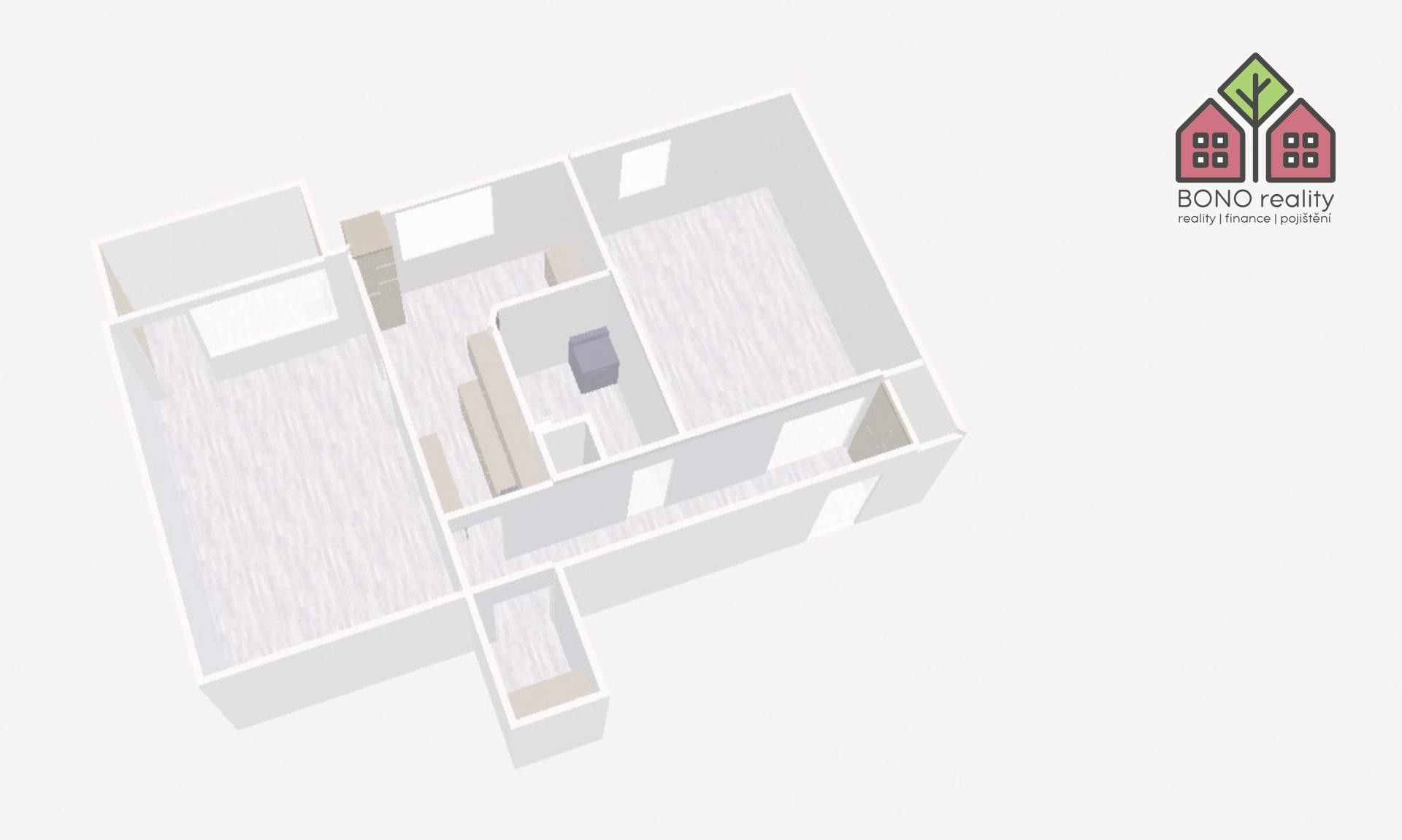 Byt 2+1 · 60 m² · Liškova, Litoměřice - 4