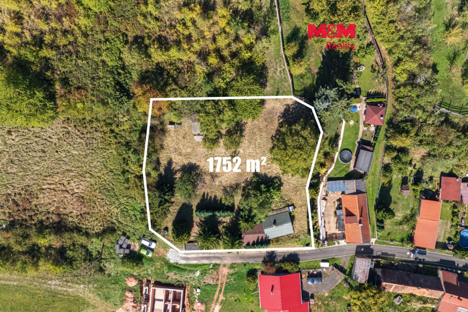 Pozemek pro bydlení, 1 752 m²