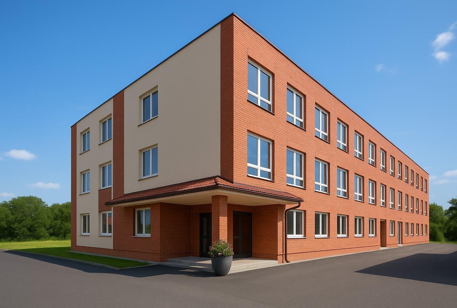 Činžovní domy, Tovární, Šluknov, 1 388 m²